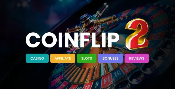Coinflip 2.7.1 Nulled – Casino Affiliate & Gambling WordPress Theme