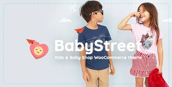 BabyStreet WooCommerce Theme for Kids Stores and Baby Shops Clothes and Toys
