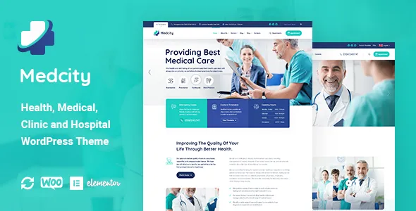 Medcity Health & Medical WordPress Theme