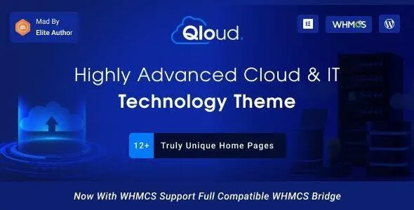Qloud Cloud Computing, Apps & Server WordPress Theme