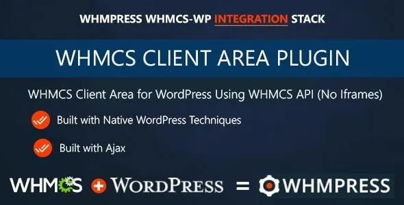 WHMCS Client Area for WordPress by WHMpress-revision-0