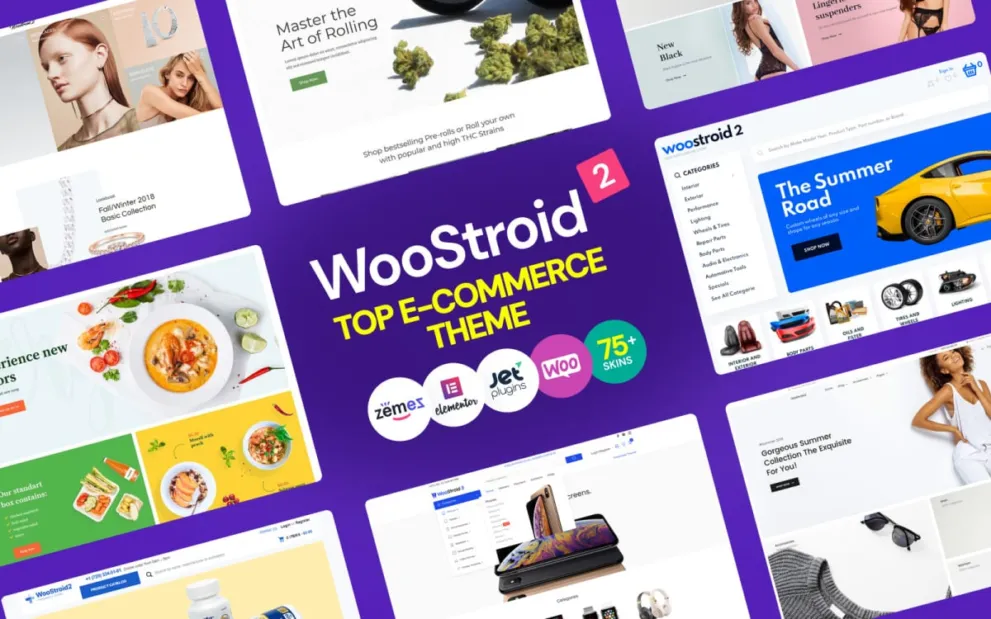 Woostroid2 Multipurpose Elementor WooCommerce Theme