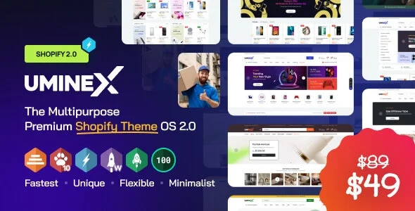 Uminex – Fastest Shopify 2.0 Theme (2023-11-23) Free Download