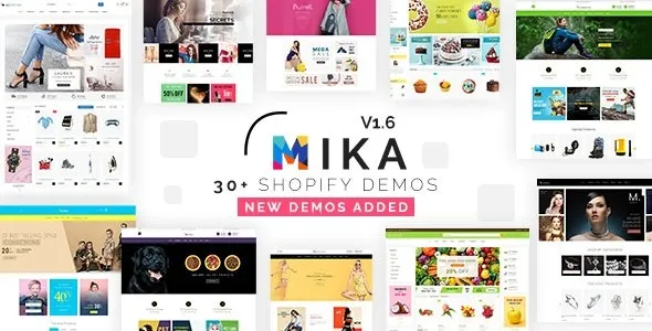 Mika (v1.7) Multipurpose eCommerce Shopify Theme Free Download