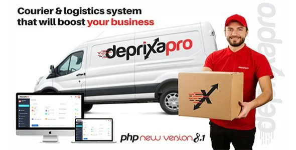 Deprixa Pro Nulled v8.1 Courier & Logistics System