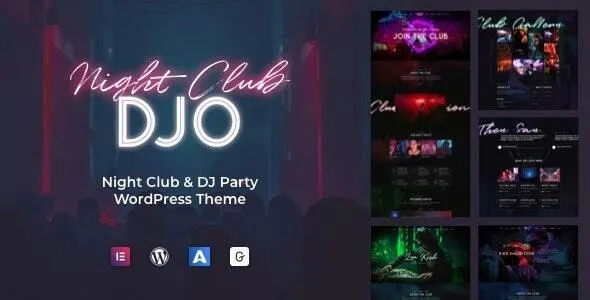 DJO Nightclub & DJ WordPress Theme