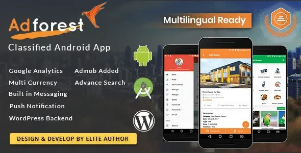 AdForest (v4.0.8) Classified Native Android App Free Download