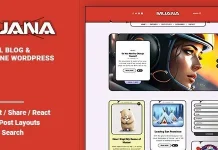 Muana (v.1.0.2) Blog & Magazine WordPress Theme