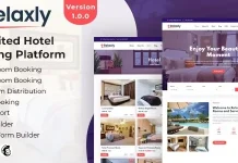 Relaxly Unlimited Hotel Booking Platform v1.1.1