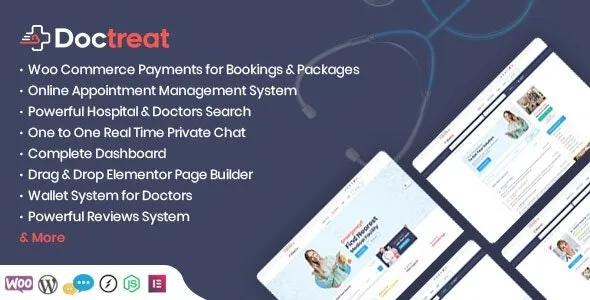 indirDoctreat (v1.6.0) Doctors Directory WordPress Theme [Full Pack]